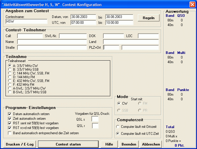  HSW-Programm 